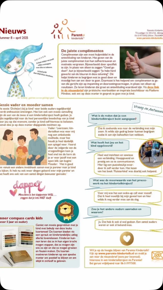 Nieuwsbrief april is uit!